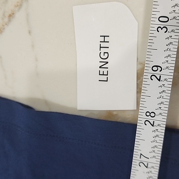 Apt 9 lace overlay navy short sleeve top, size 1X - Picture 9 of 9